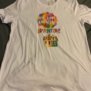 Pixar UP adventure t-shirt